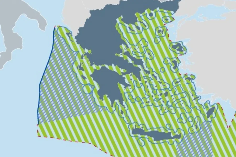 Αντιδράσεις Άγκυρας για τον συμπληρωματικό χάρτη Θαλάσσιου Χωροταξικού Σχεδιασμού που κατέθεσε η Αθήνα