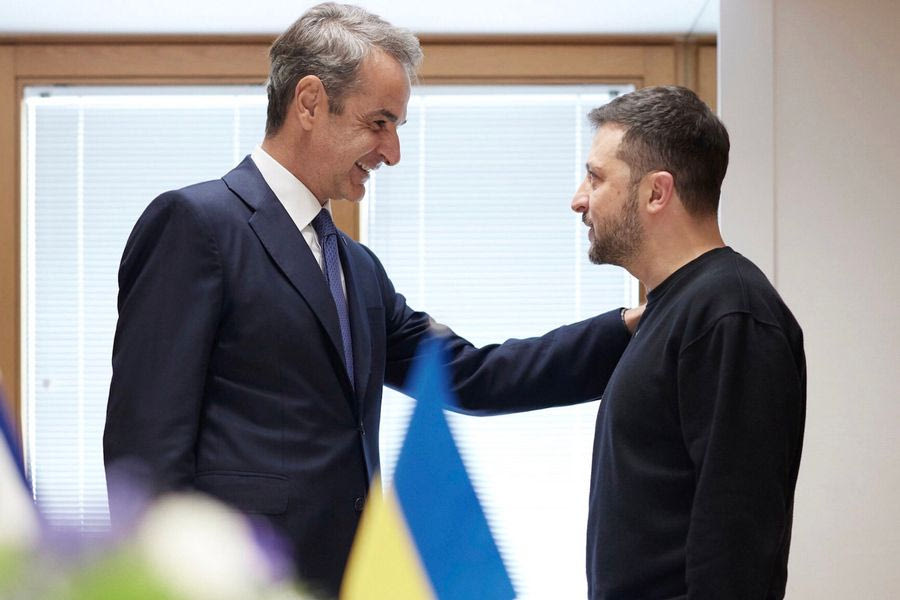 Στην Αθήνα ο Β. Ζελένσκι μέσα στον Νοέμβριο