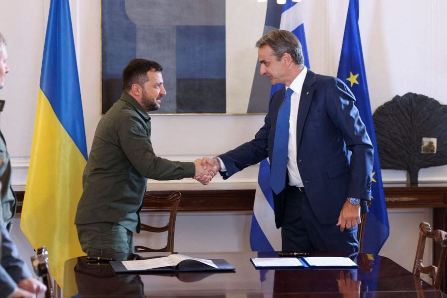 Στην Ελλάδα την Κυριακή ο Ζελένσκι