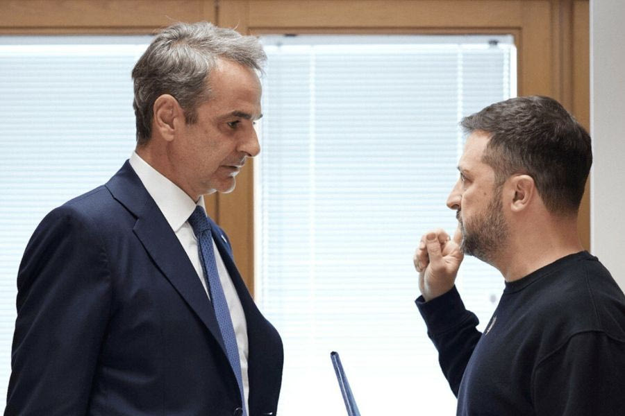 Συνάντηση Μητσοτάκη – Ζελένσκι στο Μέγαρο Μαξίμου την Κυριακή