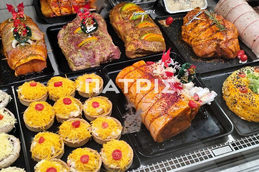 Τάρτες και τούρτες από …κρέας – Βιτρίνες κρεοπωλείων μοιάζουν με ζαχαροπλαστεία στο Ηράκλειο