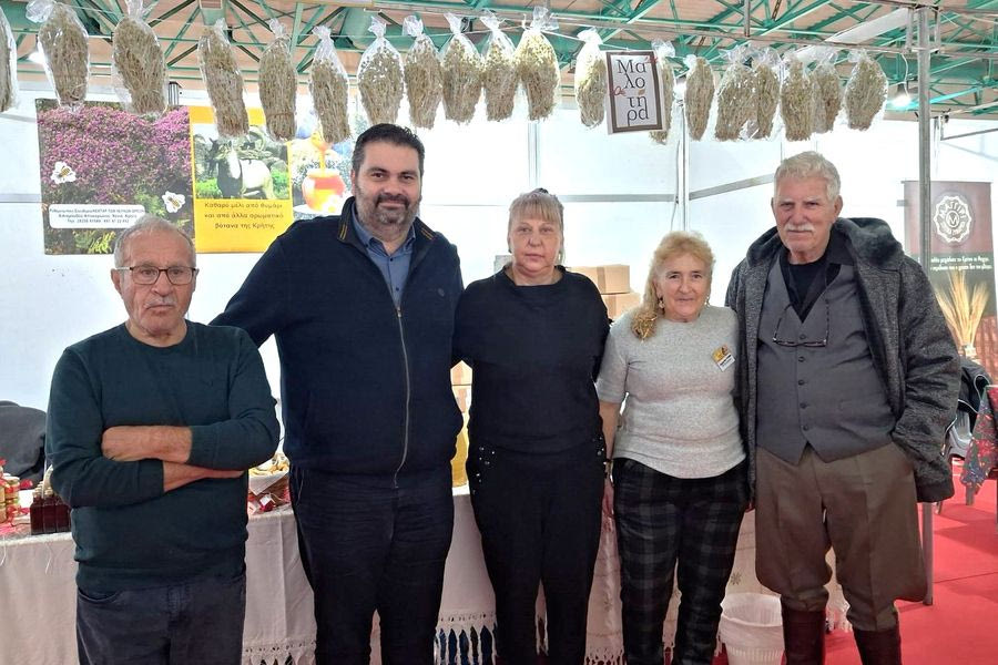 Δυναμική παρουσία της Περιφέρειας Κρήτης στο 16ο Φεστιβάλ Ελληνικού Μελιού και Προϊόντων Μέλισσας