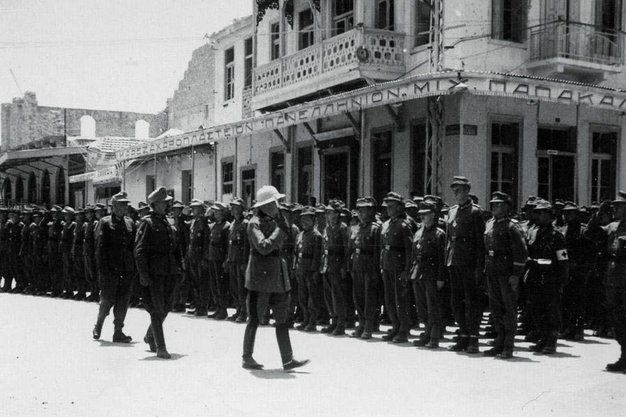 Εθνική Αντίσταση…  που πάνω της τσακίζεται των Γερμανών το διάβα…