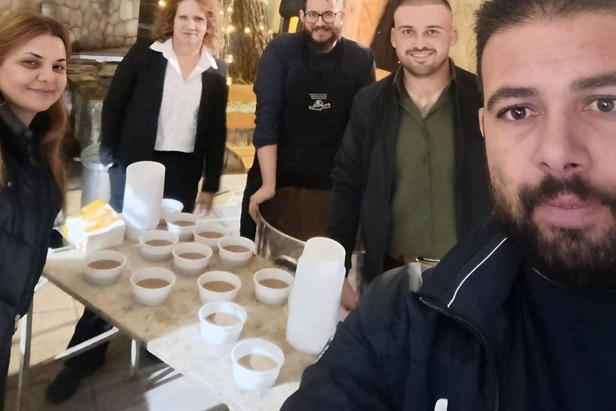 Γιόρτασαν την Αγία Βαρβάρα με παραδοσιακό κέρασμα