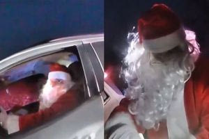Οχάιο: Άγιος Βασίλης συνελήφθη για υπερβολική ταχύτητα – Βίντεο