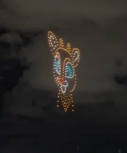 (ΒΙΝΤΕΟ) Εντυπωσιακές εικόνες από τα εκατοντάδες drones στον ουρανό του Ηρακλείου