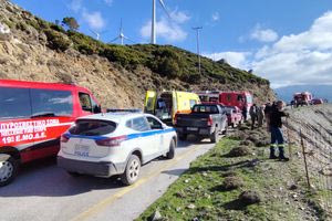 Χανιά: Την Τρίτη η κηδεία του 68χρονου που έπεσε με το αυτοκίνητό του σε γκρεμό