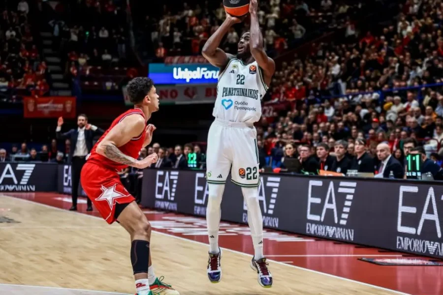 Ευρωλίγκα: Κακή εμφάνιση του Παναθηναϊκού και ήττα στο Μιλάνο