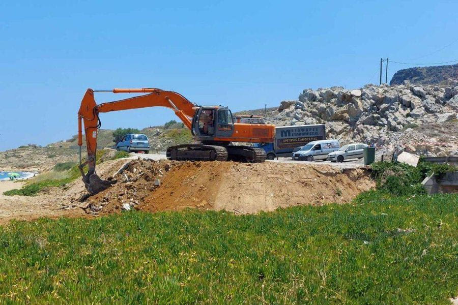 Από τη Γαύδο αρχίζει η νέα επιχείρηση κατεδάφισης αυθαίρετων στην Κρήτη