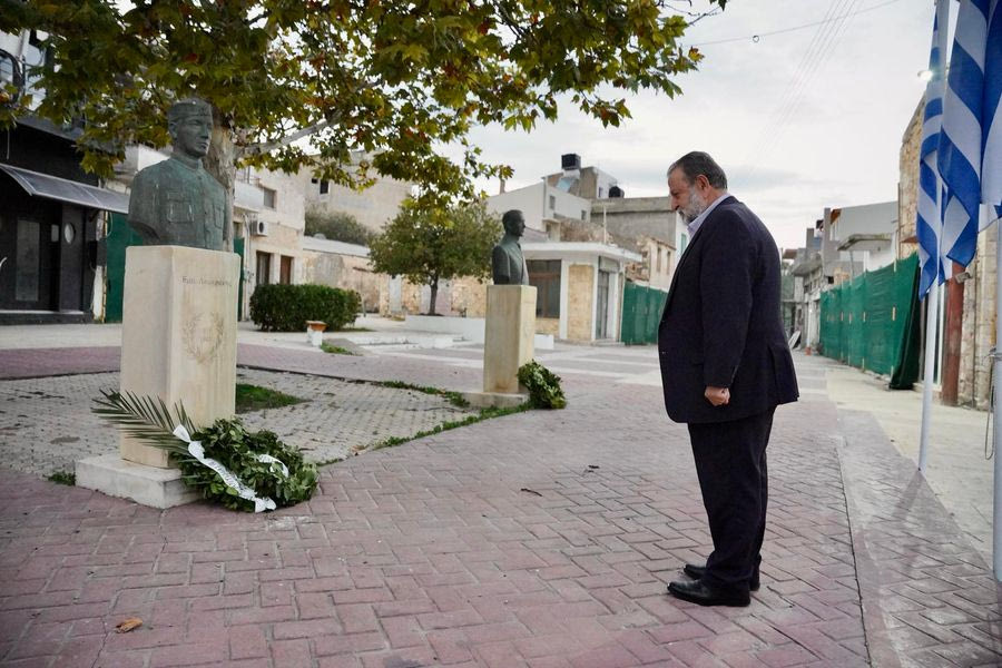 Τιμή στους Αγωνιστές της Εθνικής Αντίστασης στο Αρκαλοχώρι