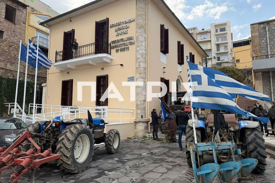 Συνεχίζουν τις κινητοποιήσεις τους οι αγρότες της Κρήτης – Οι επόμενες κινήσεις τους