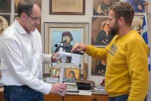 Μετεωρολογικός σταθμός εγκαταστάθηκε στο δημαρχείο Ανωγείων