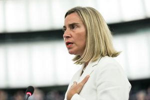 Βέλγιο: Υπό κράτηση η Μογκερίνι μετά την έφοδο των Αρχών στη διπλωματική υπηρεσία της Ε.Ε.