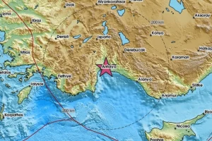 Ισχυρός σεισμός 5,1 ρίχτερ στην Αττάλεια της Τουρκίας