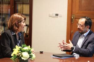 Κύπρος: Αισιόδοξη η απεσταλμένη του ΟΗΕ μετά τη συνάντηση με Χριστοδουλίδη