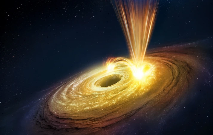 Έκρηξη σε μαύρη τρύπα προκαλεί ισχυρούς ανέμους