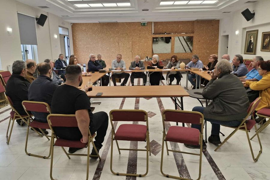 Το νέο Διοικητικό Συμβούλιο του σωματείου Φίλων του Μουσείου Νίκου Καζαντζάκη