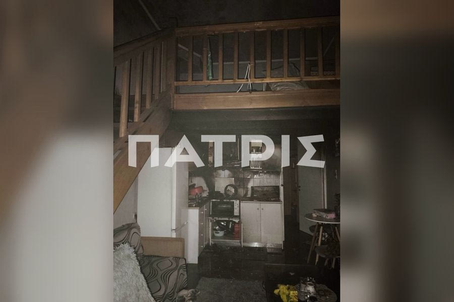 (ΦΩΤΟ) Φωτιά σε σπίτι στο Ηράκλειο – Προκλήθηκε από ξεχασμένο τηγάνι