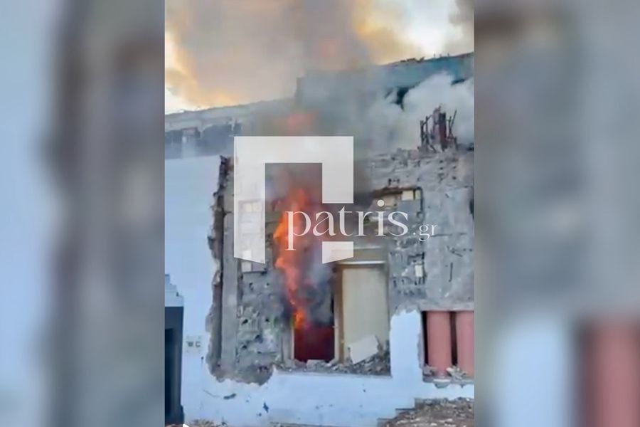 Υπό έλεγχο η φωτιά που ξέσπασε σε εργοτάξιο ξενοδοχείου στην Ανάληψη