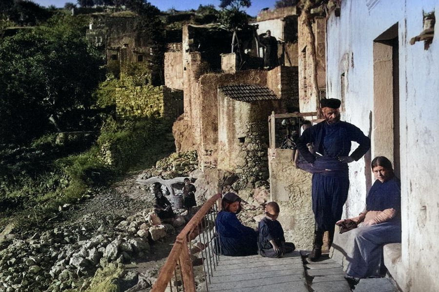 Γειτονιά στην Κρήτη, το 1911