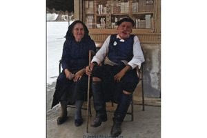 Ζευγάρι στην Κρήτη, το 1970