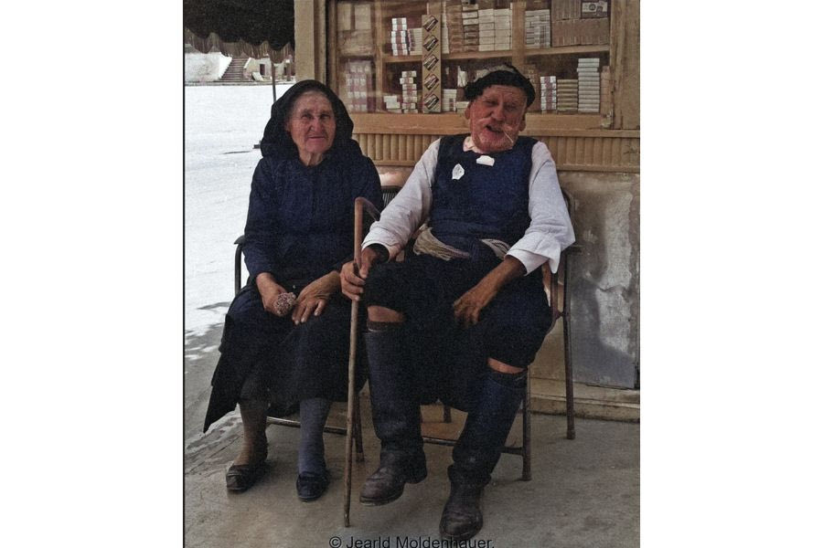 Ζευγάρι στην Κρήτη, το 1970