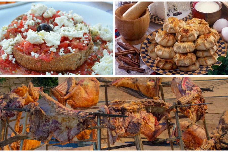 Tρίτη στον κόσμο η Κρήτη με ντάκο, αντικρυστό και καλιτσούνια