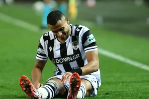 ΠΑΟΚ: Ο Γιώργος Γιακουμάκης υπέστη θλάση στον αριστερό δικέφαλο