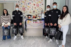 Μία αγκαλιά με την «Ηλιαχτίδα» έγινε ο ΟΦΗ