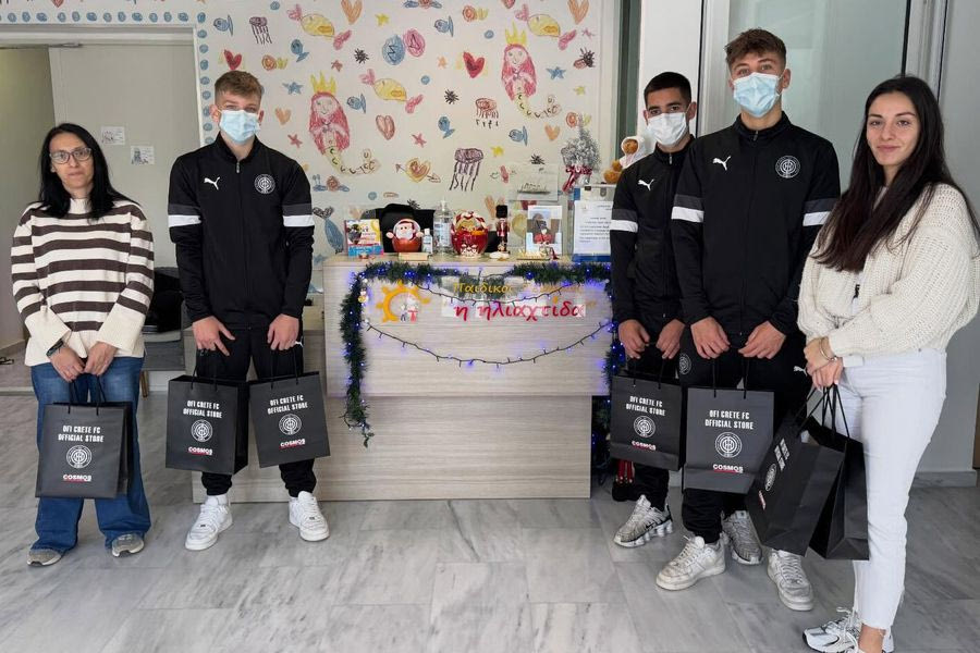 Μία αγκαλιά με την «Ηλιαχτίδα» έγινε ο ΟΦΗ