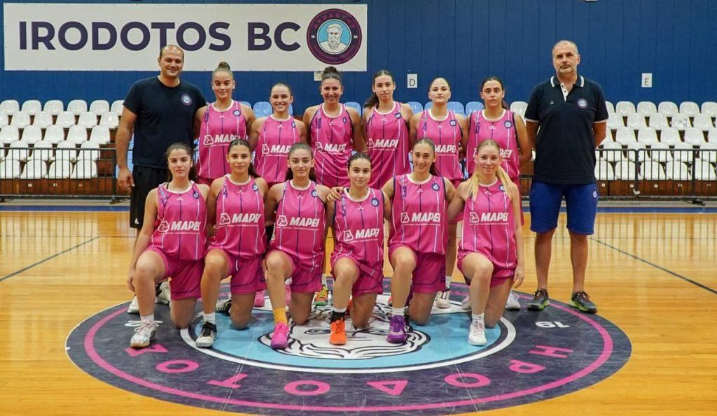 Στη Βόνιτσα τα κορίτσια  του Ηροδότου για το  W Rising Stars μπάσκετ