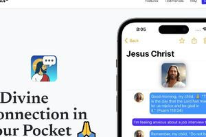 Ενας Ιησούς με AI – Μια εφαρμογή που μετρά ήδη 150.000 χρήστες