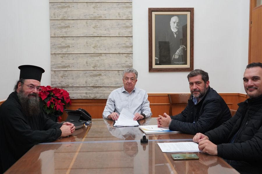 Προχωράει η συντήρηση και επισκευή του Ιερού Μητροπολιτικού Ναού Μεγάλης Παναγίας Νεάπολης Λασιθίου