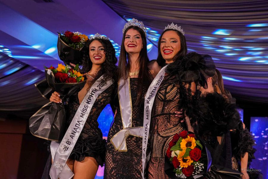 Η 24χρονη Μαριλένα Ντυσπιράκη με καταγωγή από τη Σητεία αναδείχθηκε Miss Κρήτη