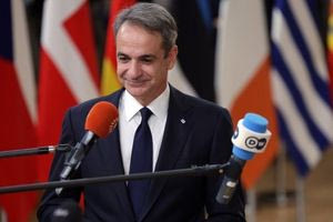 Μητσοτάκης: «Η καρδιά της Ελλάδας χτυπά στο Λοριάν όπου σήμερα υψώνεται η σημαία μας στη φρεγάτα Belharra»