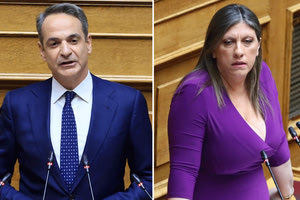 «Τι είναι αυτός που στρίβει λαρύγγια;», φώναξε η Κωνσταντοπούλου, «ηρεμήστε», απάντησε ο ο Κακλαμάνης