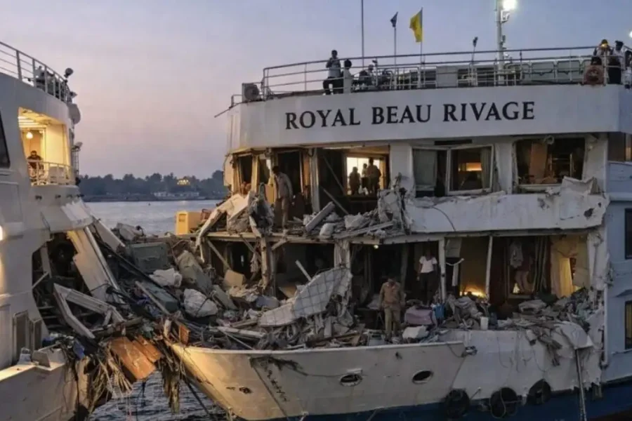 Μια 47χρονη γυναίκα έχασε τη ζωή της σε σύγκρουση κρουαζιερόπλοιων στον Νείλο