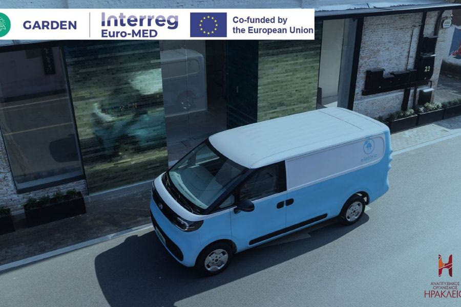 Ηράκλειο: Ένα ηλεκτρικό βαν για τις ανάγκες των εμπόρων της Κεντρικής Δημοτικής Αγοράς