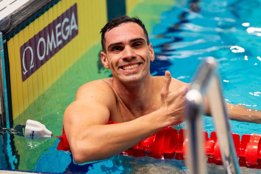 Έβδομος ο Ανδρέας Βαζαίος στα 100μ. μικτή ατομική του ευρωπαϊκού πρωταθλήματος κολύμβησης