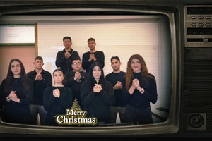 «Τρίγωνα Κάλαντα» στη νοηματική γλώσσα από τους μαθητές του 1ου ΕΠΑΛ Αρκαλοχωρίου