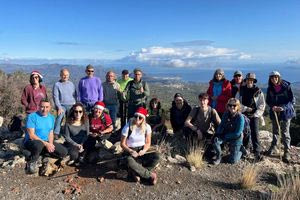 Η Χριστουγεννιάτικη εξόρμηση του Ορειβατικού Συλλόγου Αγίου Νικολάου στο Δάσος Κρούστα