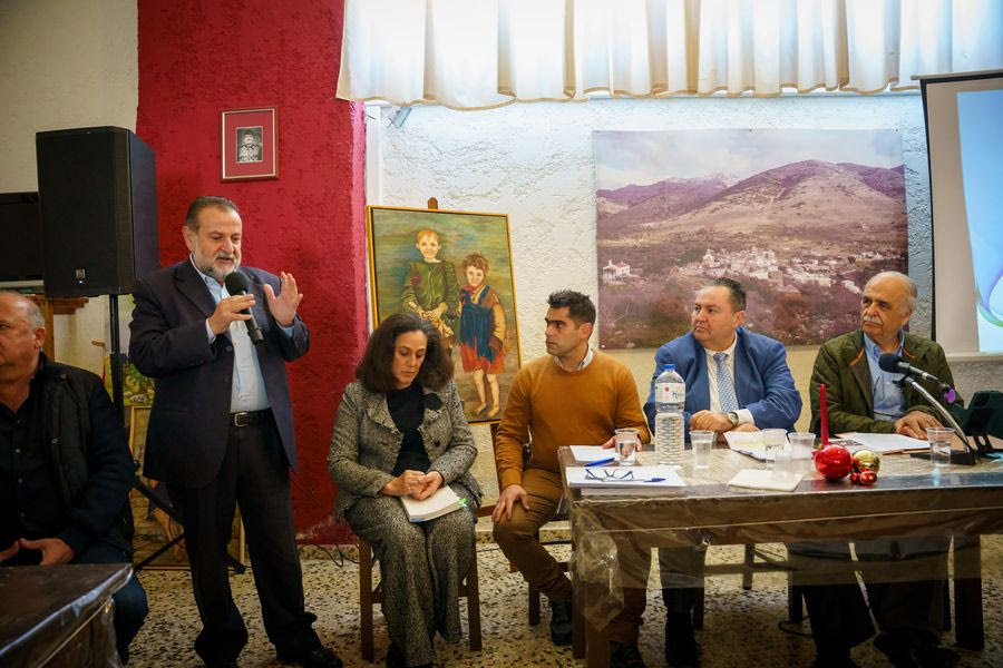 Σε κλίμα συγκίνησης η παρουσίαση του νέου βιβλίου του Γεωργίου Α. Καλογεράκη στη Μαθιά