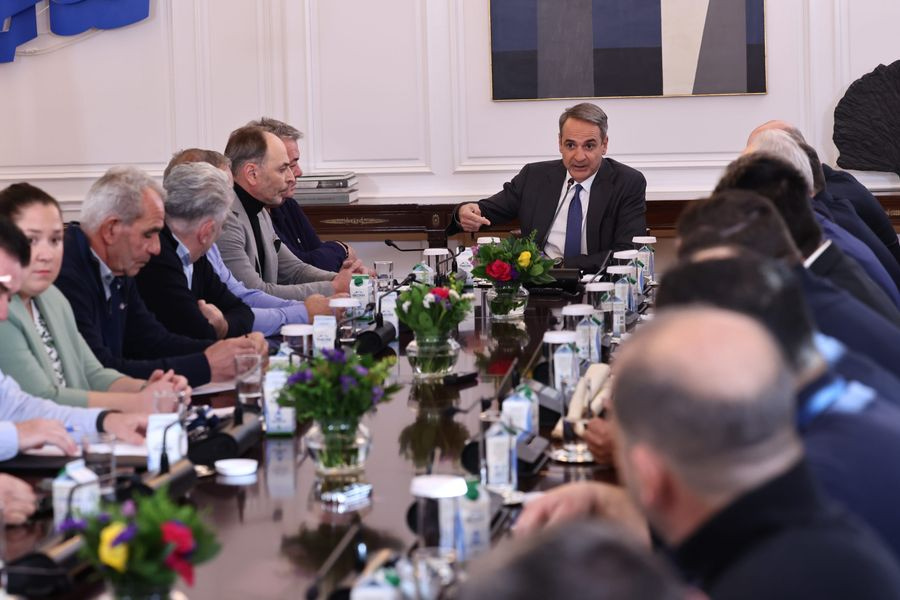 Τη Δευτέρα η συνάντηση του Κυριάκου Μητσοτάκη με τους εκπροσώπους των αγροτών