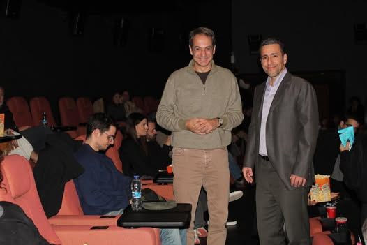 Κυριάκος Μητσοτάκης: Πήγε με τον γιο του, Κωνσταντίνο στο σινεμά για να δουν τον «Καποδίστρια»
