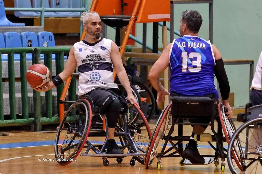 Μπάσκετ με αμαξίδιο: Ήττα και στην Καβάλα για το ΑΣΚΑ Ηράκλειο