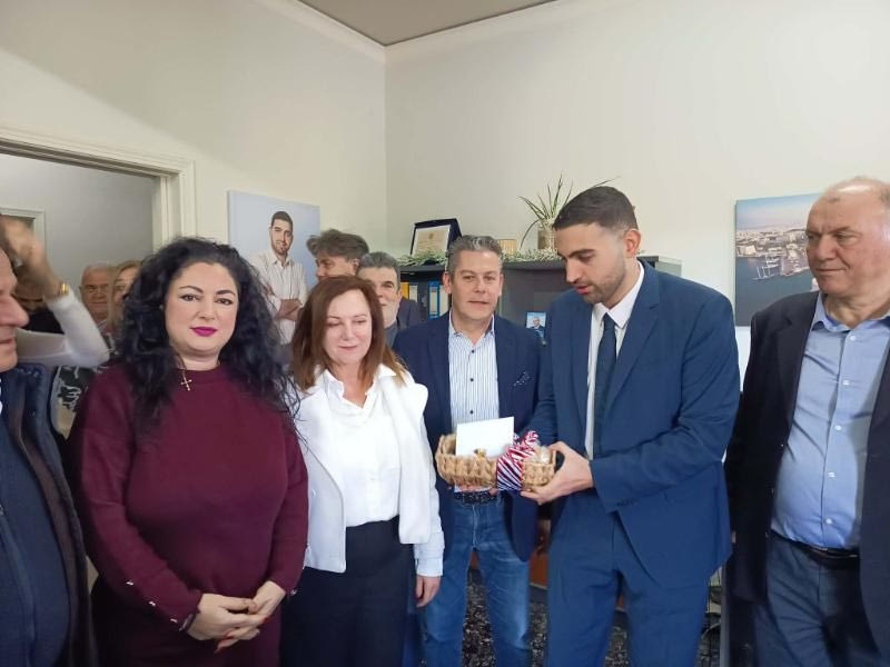 Τον Κ. Κεφαλογιάννη επισκέφθηκαν ο πρόεδρος και στελέχη της ΔΕΕΠ (ΝΟΔΕ) Ηρακλείου