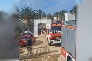 (ΦΩΤΟ-ΒΙΝΤΕΟ): Φωτιά σε εργοτάξιο ξενοδοχείου στο Ηράκλειο – Κινητοποιήθηκε η πυροσβεστική