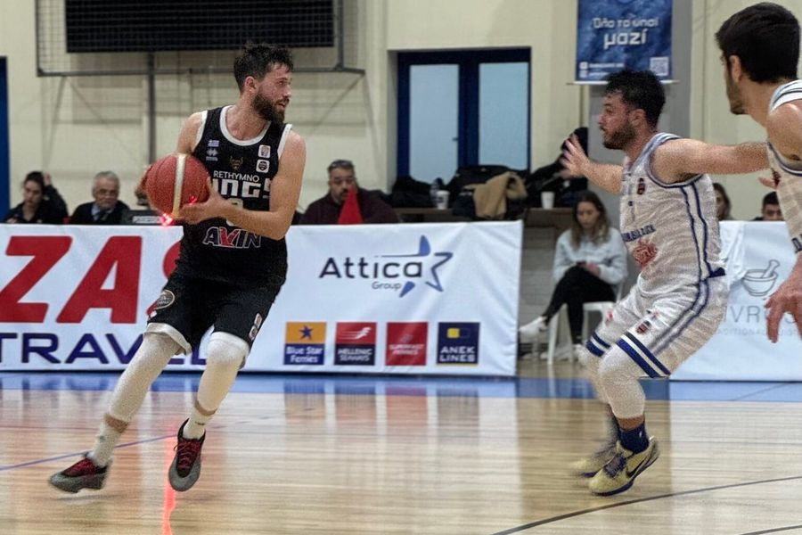 National League 2: Έκτη συνεχόμενη ήττα για το Ρέθυμνο