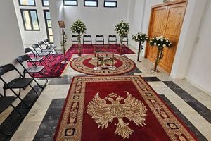 Έτοιμη η αίθουσα τελετής πριν την αποτέφρωση στο νέο Κοιμητήριο Ηρακλείου