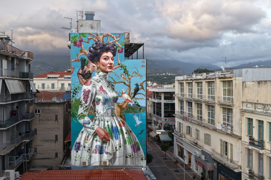 Η τοιχογραφία της Μαρίας Κάλλας στην Καλαμάτα η κορυφαία στον κόσμο για το 2025